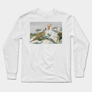 Rough Work by Winslow Homer Long Sleeve T-Shirt